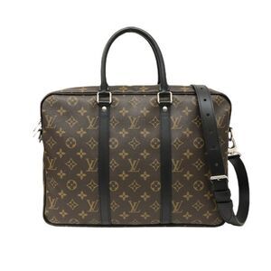 Louis Vuitton Porte Document Voyage PM Monogram Noir